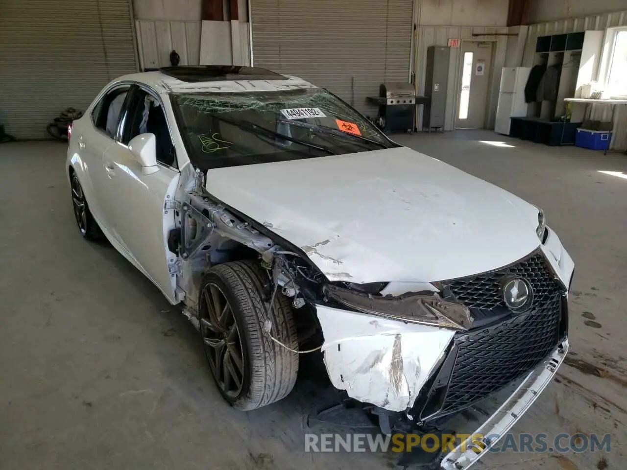 9 fotografías del automóvil dañado JTHBA1D26K5096213 LEXUS IS 2019