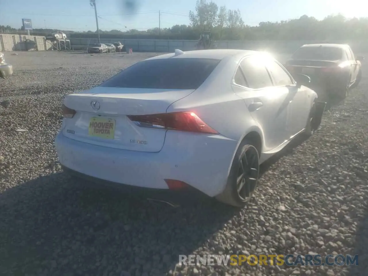 4 fotografías del automóvil dañado JTHBA1D27K5087133 LEXUS IS 2019