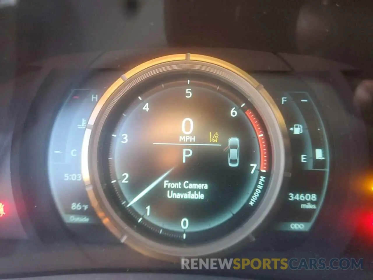 8 fotografías del automóvil dañado JTHBA1D27K5087133 LEXUS IS 2019