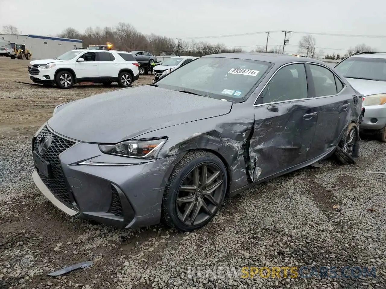 1 fotografías del automóvil dañado JTHBA1D28K5092051 LEXUS IS 2019