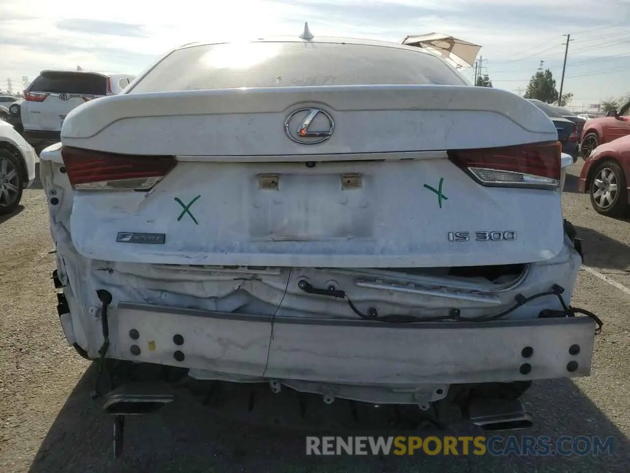 6 fotografías del automóvil dañado JTHBA1D28K5098366 LEXUS IS 2019