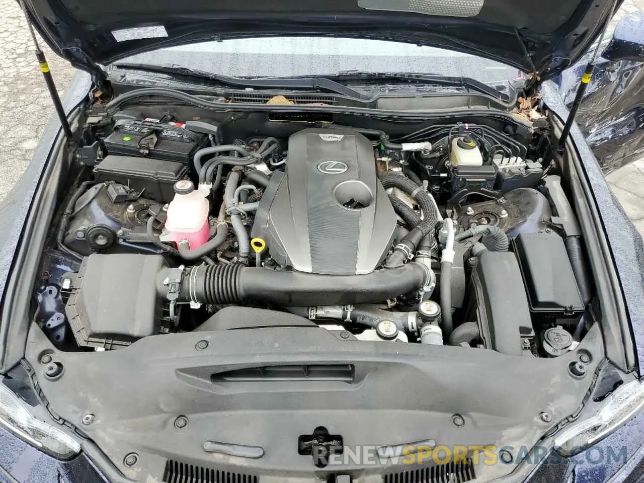 11 fotografías del automóvil dañado JTHBA1D28K5100097 LEXUS IS 2019