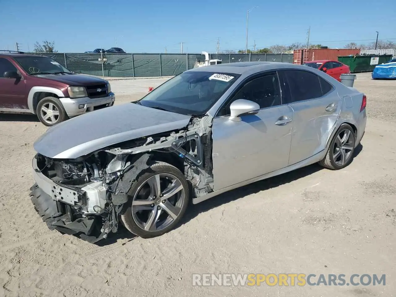 1 fotografías del automóvil dañado JTHBA1D29K5085433 LEXUS IS 2019