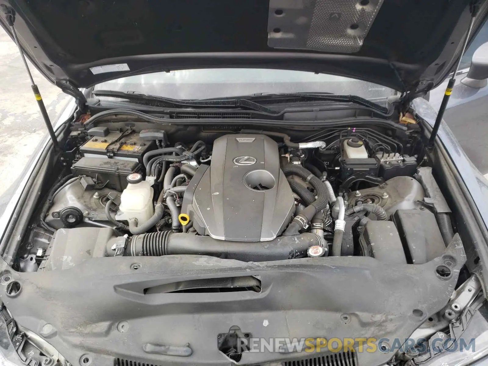 7 fotografías del automóvil dañado JTHBA1D29K5087618 LEXUS IS 2019