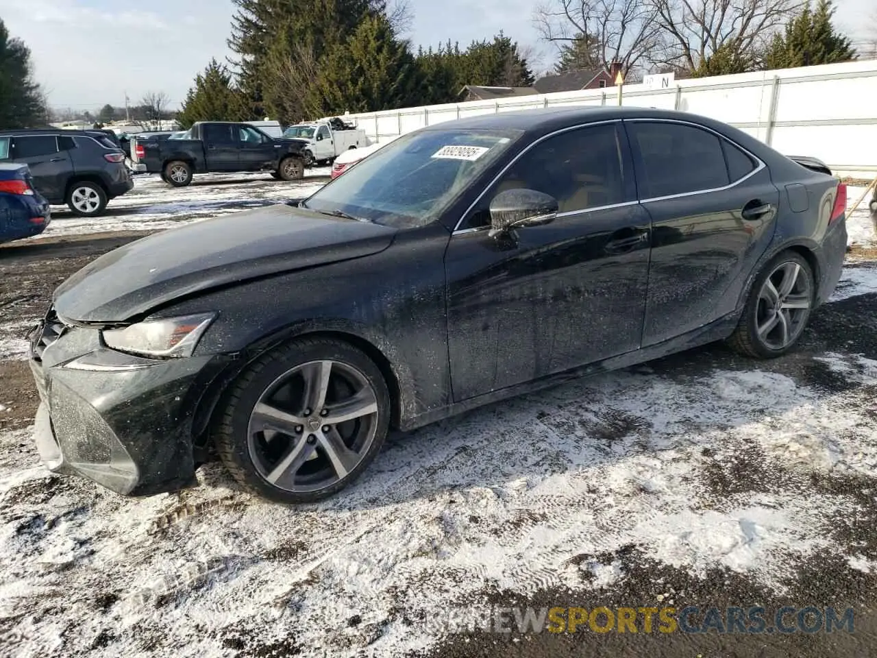 1 fotografías del automóvil dañado JTHBA1D29K5087943 LEXUS IS 2019