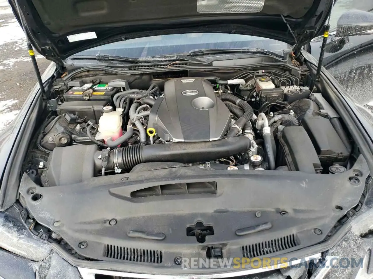 13 fotografías del automóvil dañado JTHBA1D29K5087943 LEXUS IS 2019