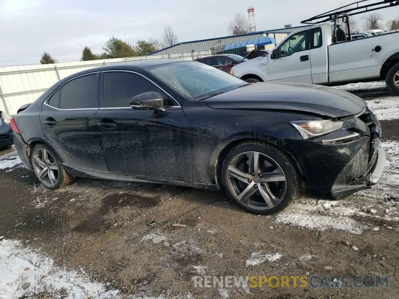 4 fotografías del automóvil dañado JTHBA1D29K5087943 LEXUS IS 2019