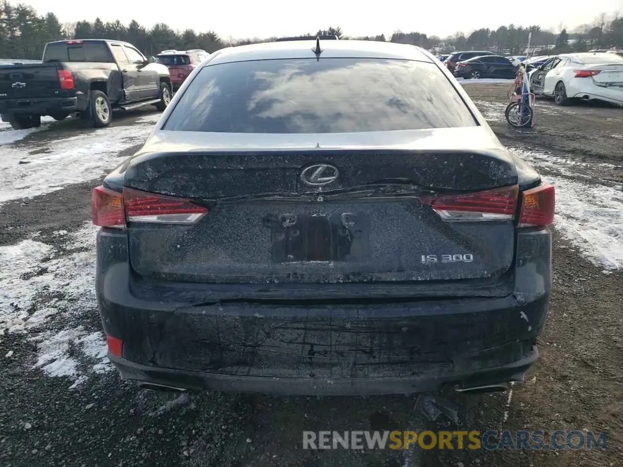 6 fotografías del automóvil dañado JTHBA1D29K5087943 LEXUS IS 2019