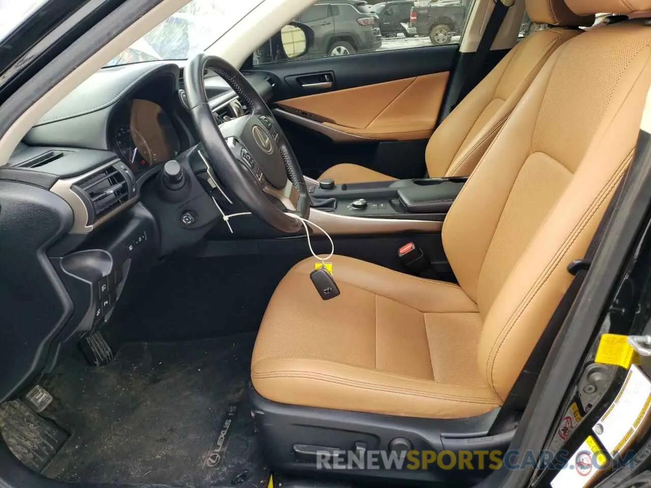 7 fotografías del automóvil dañado JTHBA1D29K5087943 LEXUS IS 2019