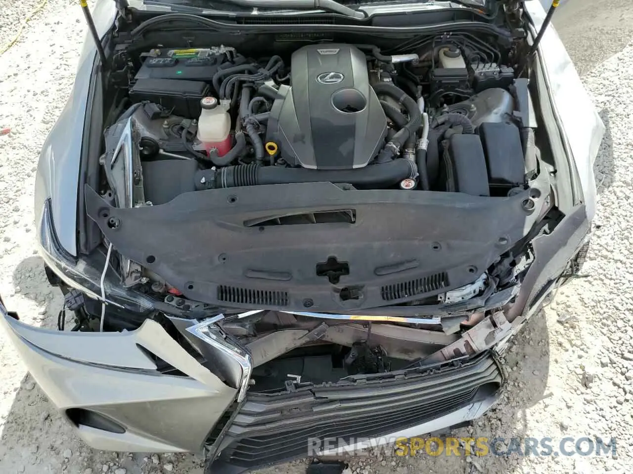 12 fotografías del automóvil dañado JTHBA1D2XK5092097 LEXUS IS 2019