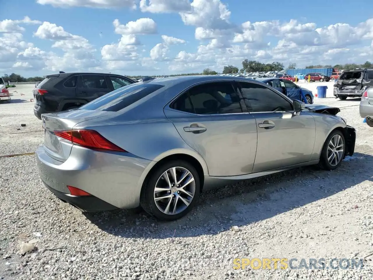 3 fotografías del automóvil dañado JTHBA1D2XK5092097 LEXUS IS 2019