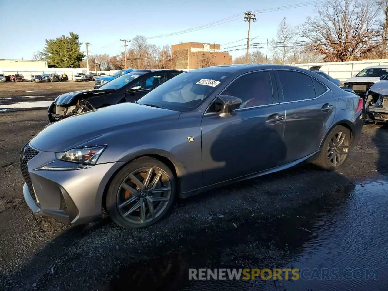 1 fotografías del automóvil dañado JTHC81D20K5035522 LEXUS IS 2019