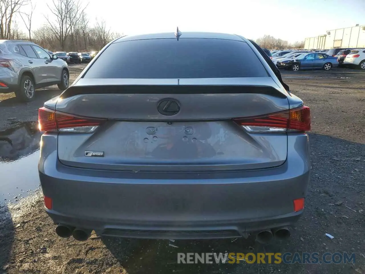 6 fotografías del automóvil dañado JTHC81D20K5035522 LEXUS IS 2019
