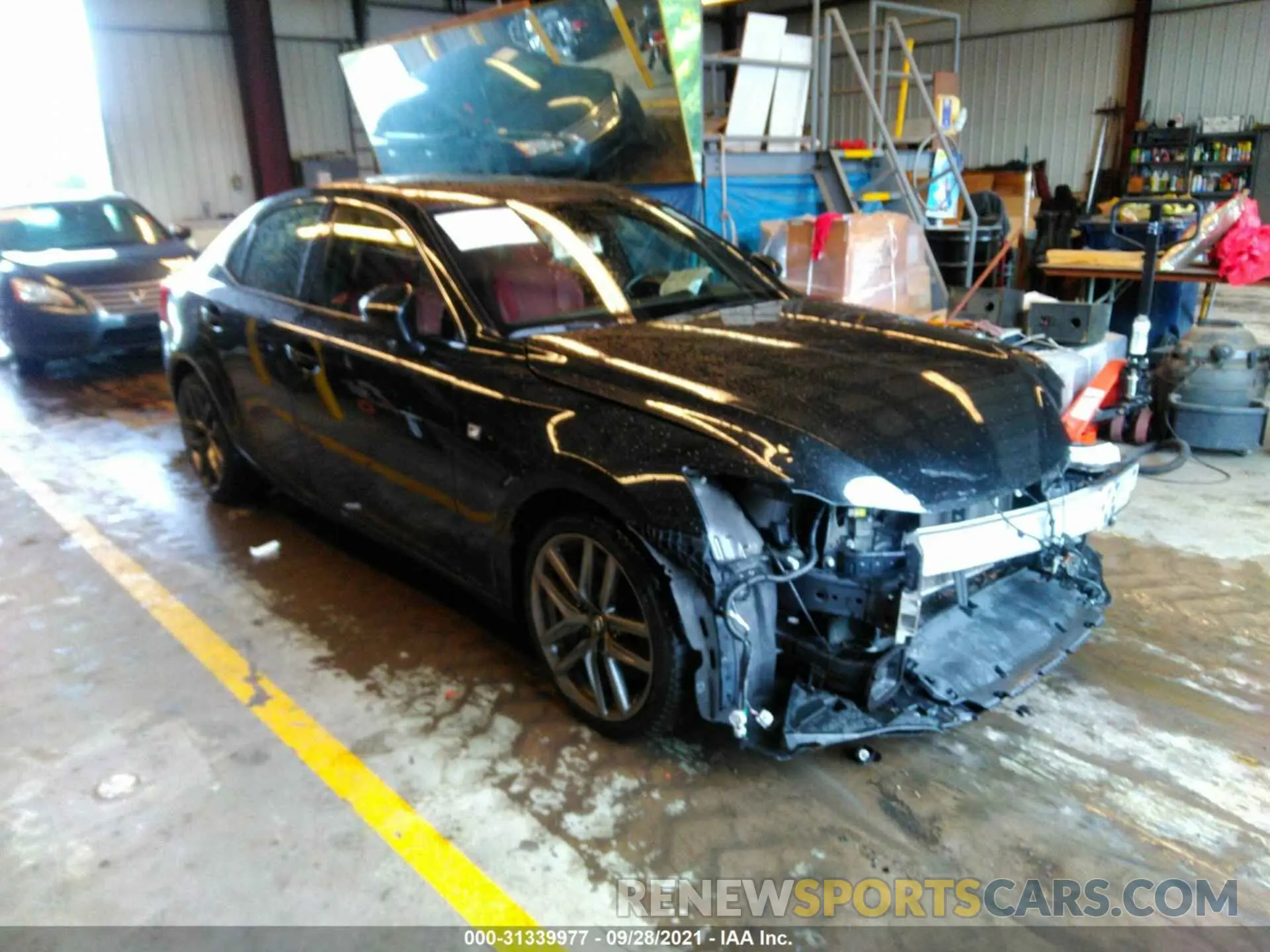 1 fotografías del automóvil dañado JTHC81D21K5034430 LEXUS IS 2019