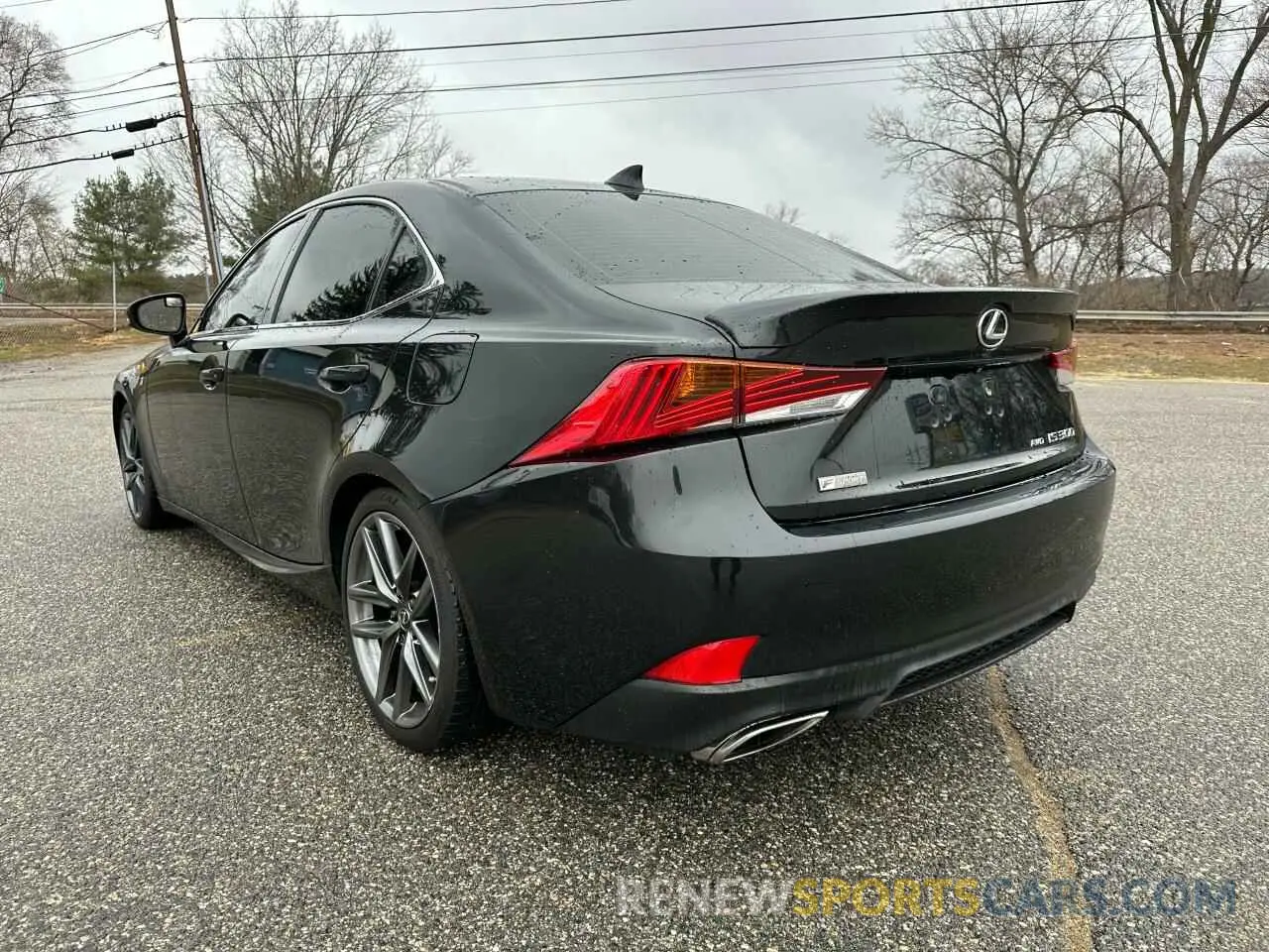 3 fotografías del automóvil dañado JTHC81D22K5035098 LEXUS IS 2019