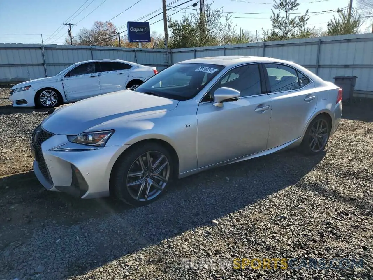 1 fotografías del automóvil dañado JTHC81D23K5037829 LEXUS IS 2019