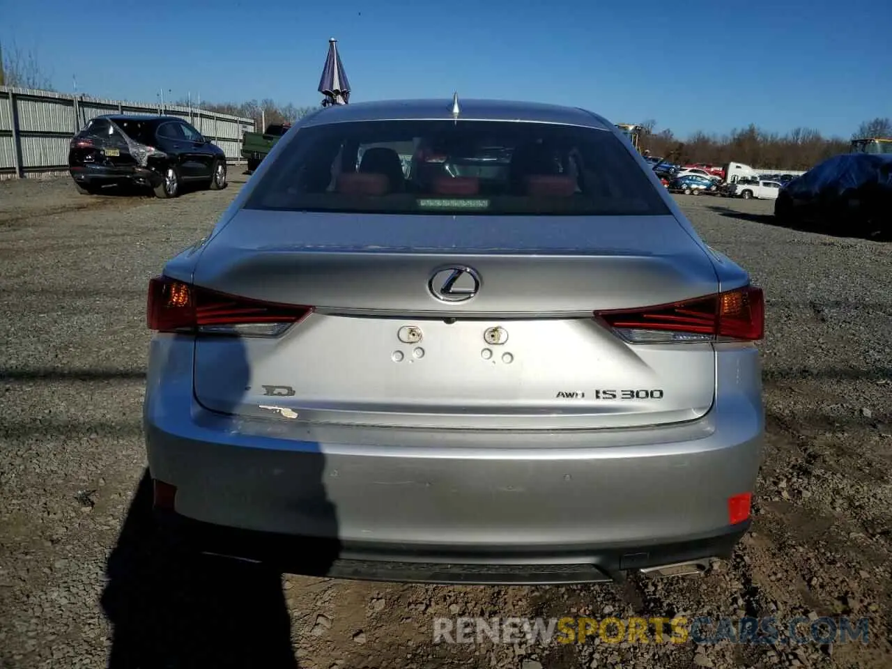 6 fotografías del automóvil dañado JTHC81D23K5037829 LEXUS IS 2019