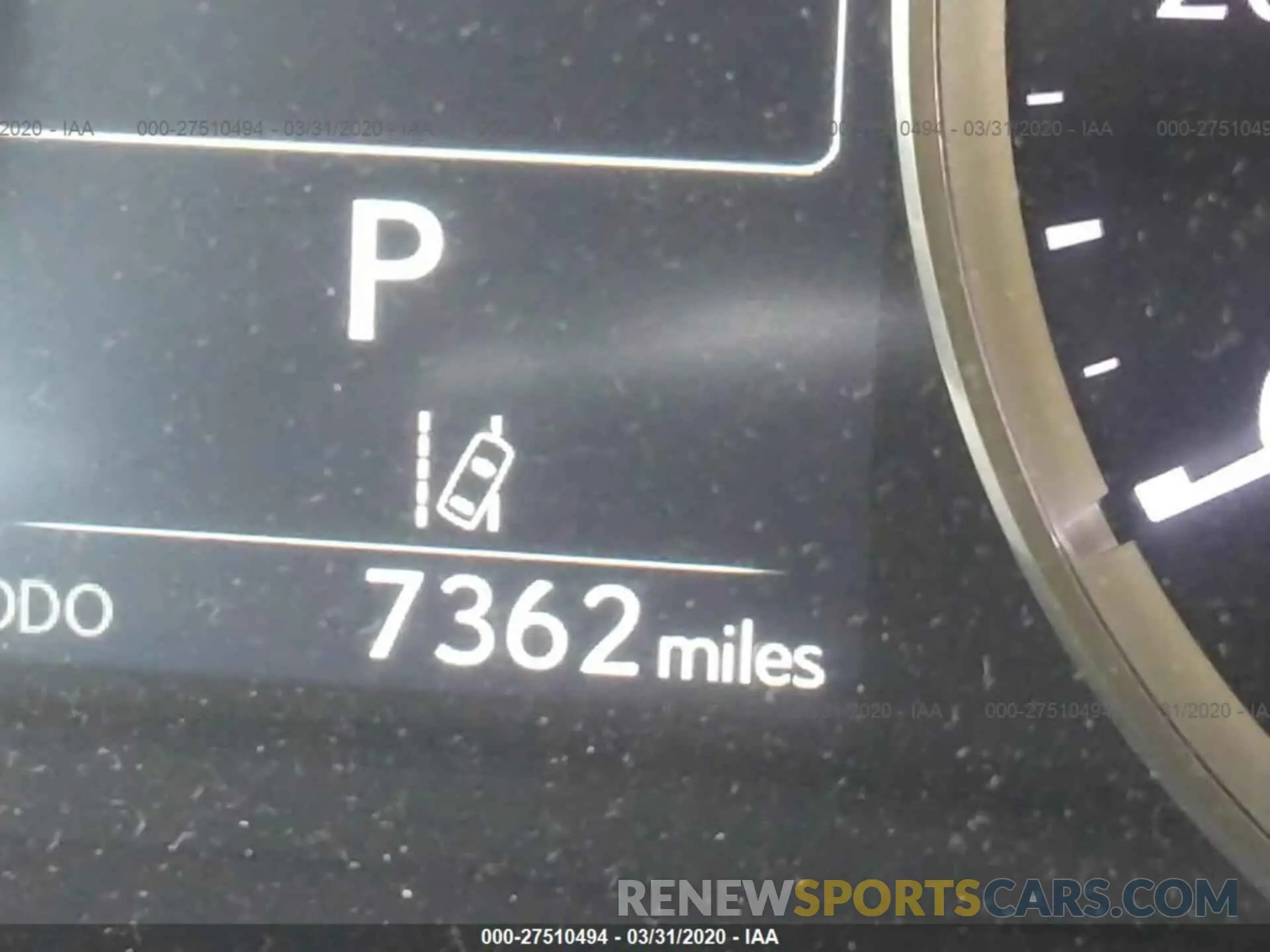 7 fotografías del automóvil dañado JTHC81D25K5037007 LEXUS IS 2019