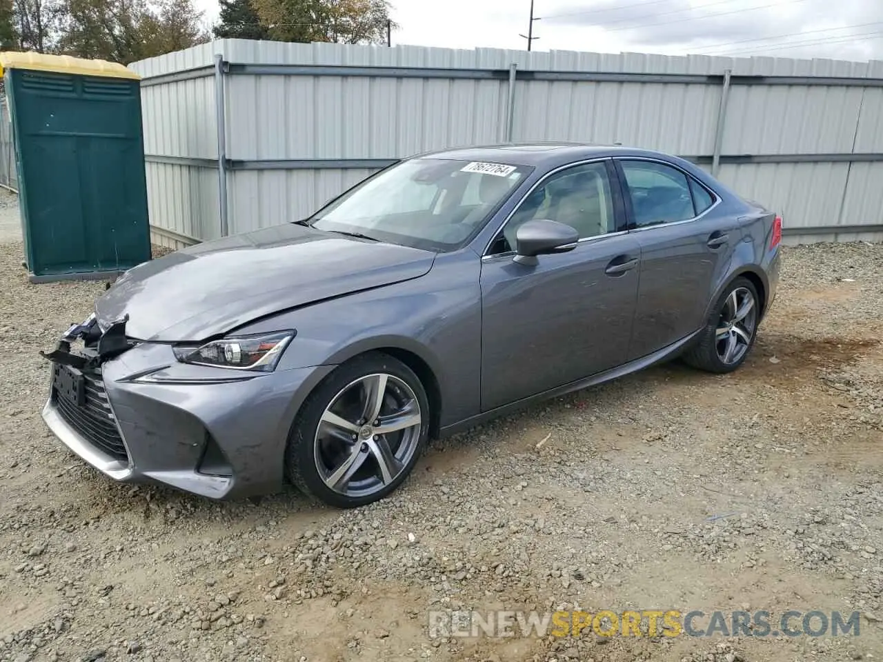 1 fotografías del automóvil dañado JTHC81D27K5035968 LEXUS IS 2019