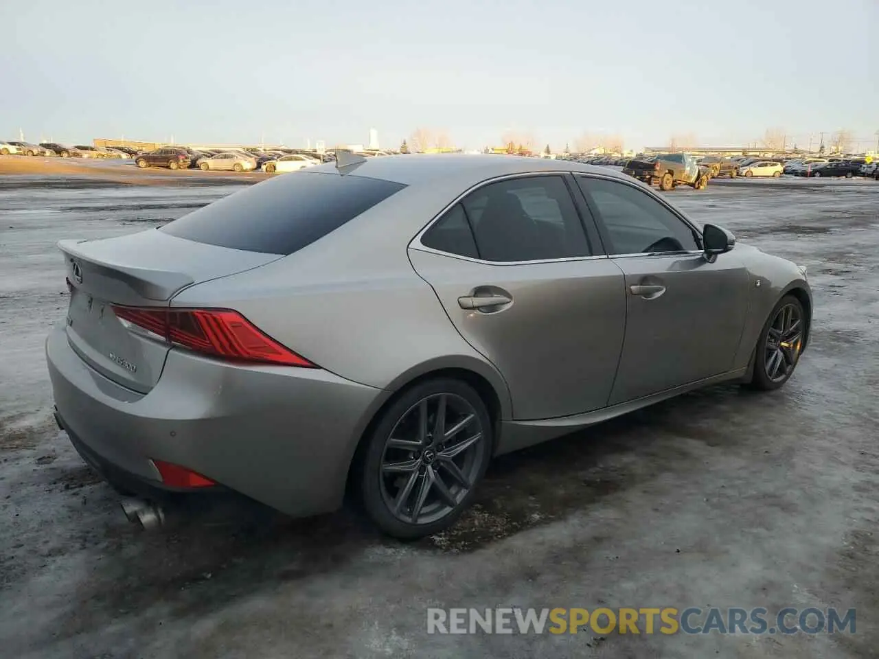 3 fotografías del automóvil dañado JTHC81D27K5037896 LEXUS IS 2019