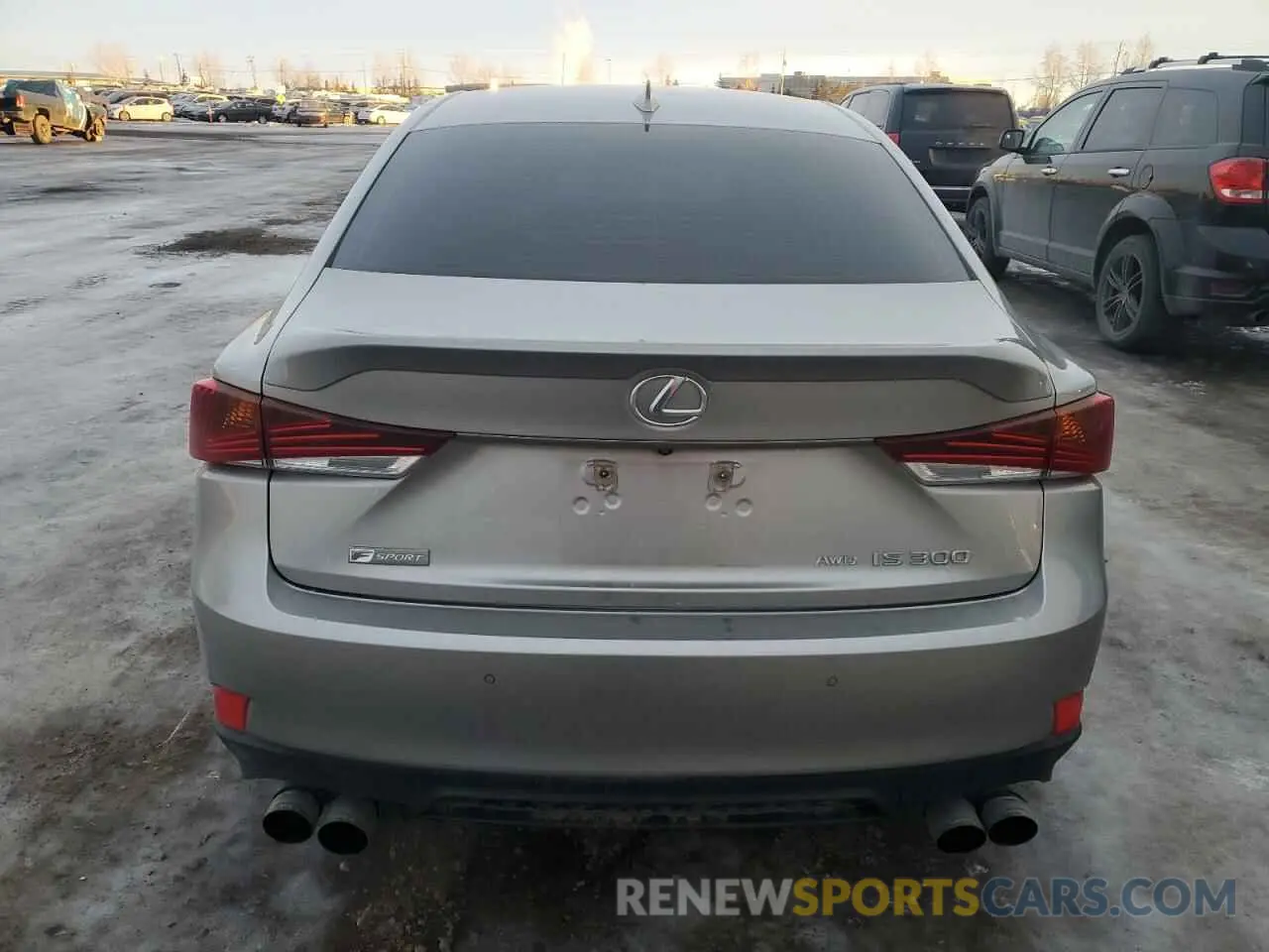 6 fotografías del automóvil dañado JTHC81D27K5037896 LEXUS IS 2019