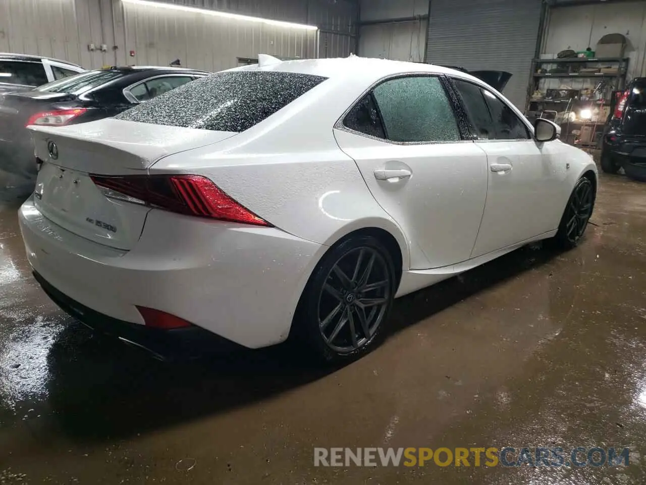 3 fotografías del automóvil dañado JTHC81D28K5037583 LEXUS IS 2019