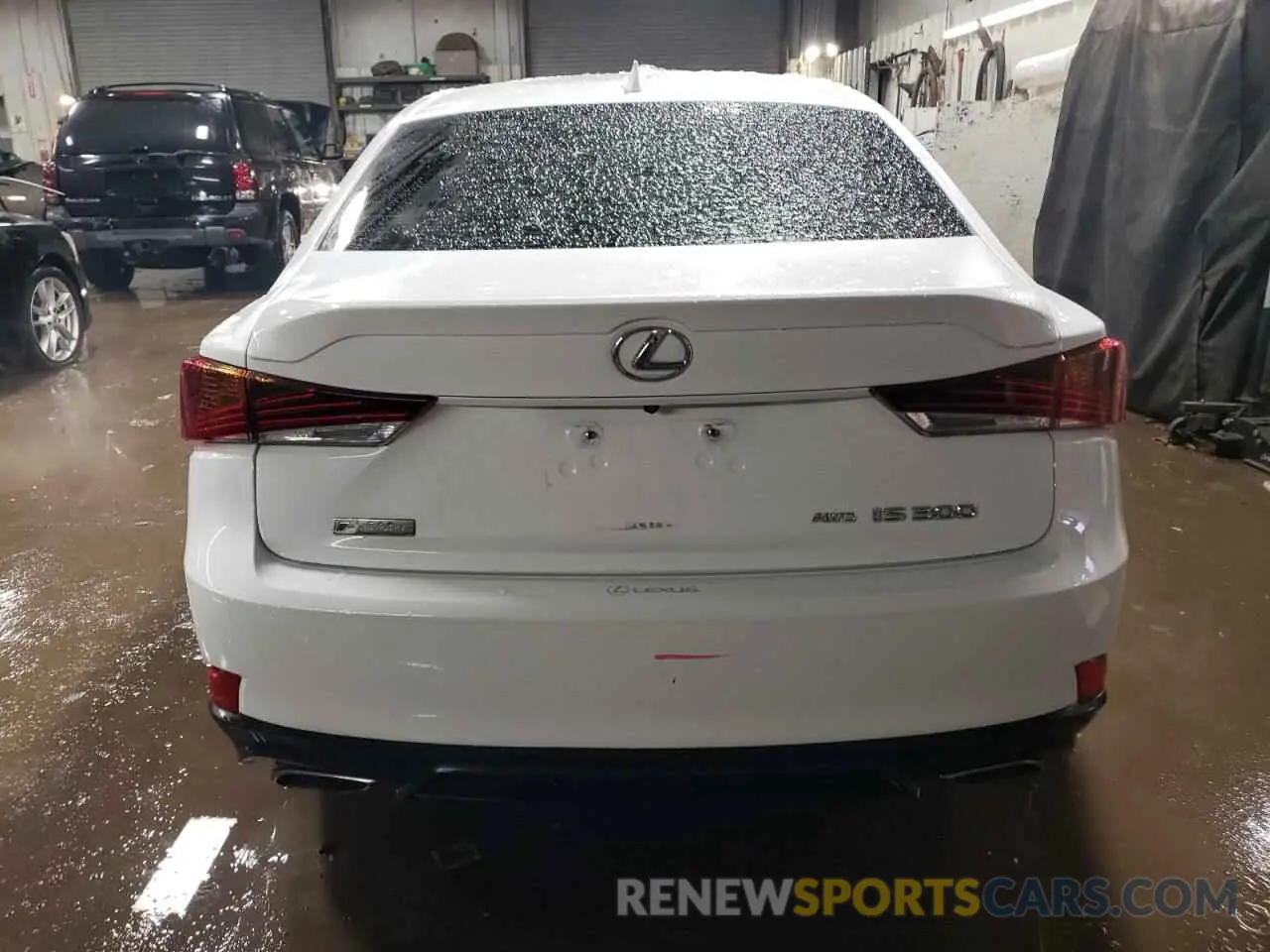 6 fotografías del automóvil dañado JTHC81D28K5037583 LEXUS IS 2019