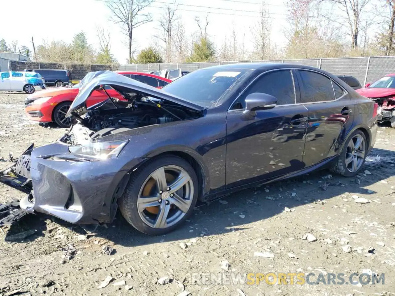 1 fotografías del automóvil dañado JTHC81D28K5039141 LEXUS IS 2019