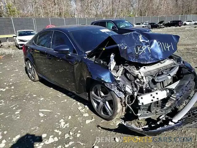 10 fotografías del automóvil dañado JTHC81D28K5039141 LEXUS IS 2019