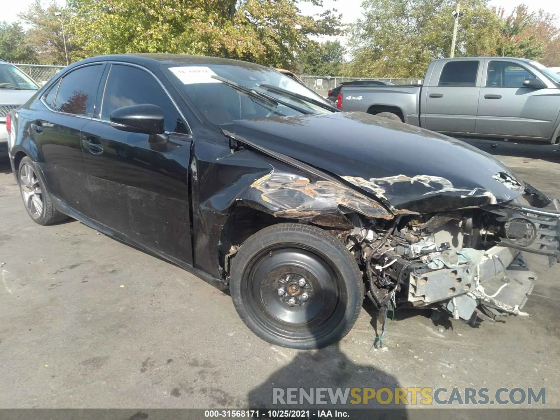 1 fotografías del automóvil dañado JTHC81D29K5034725 LEXUS IS 2019