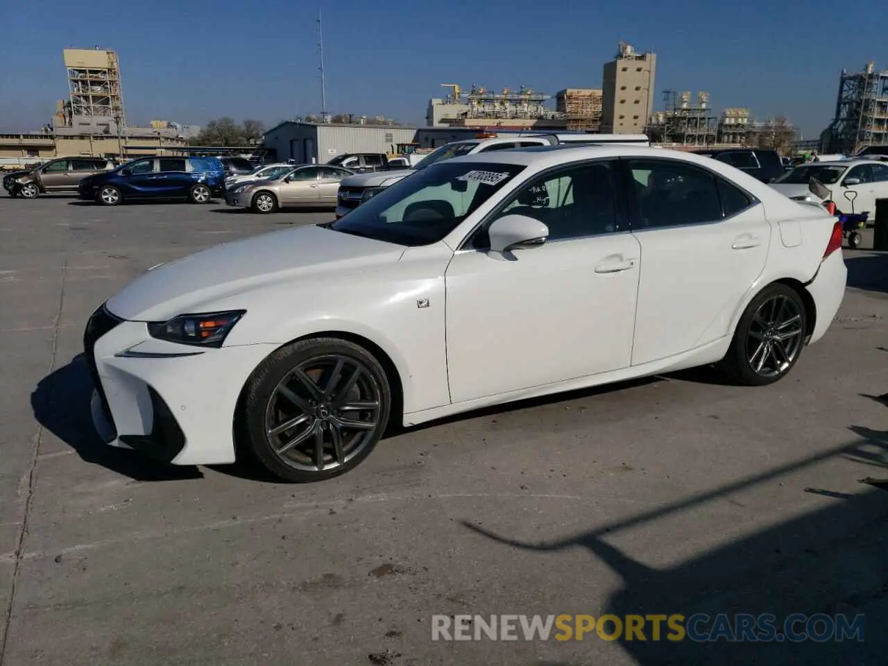 1 fotografías del automóvil dañado JTHC81D2XK5035169 LEXUS IS 2019