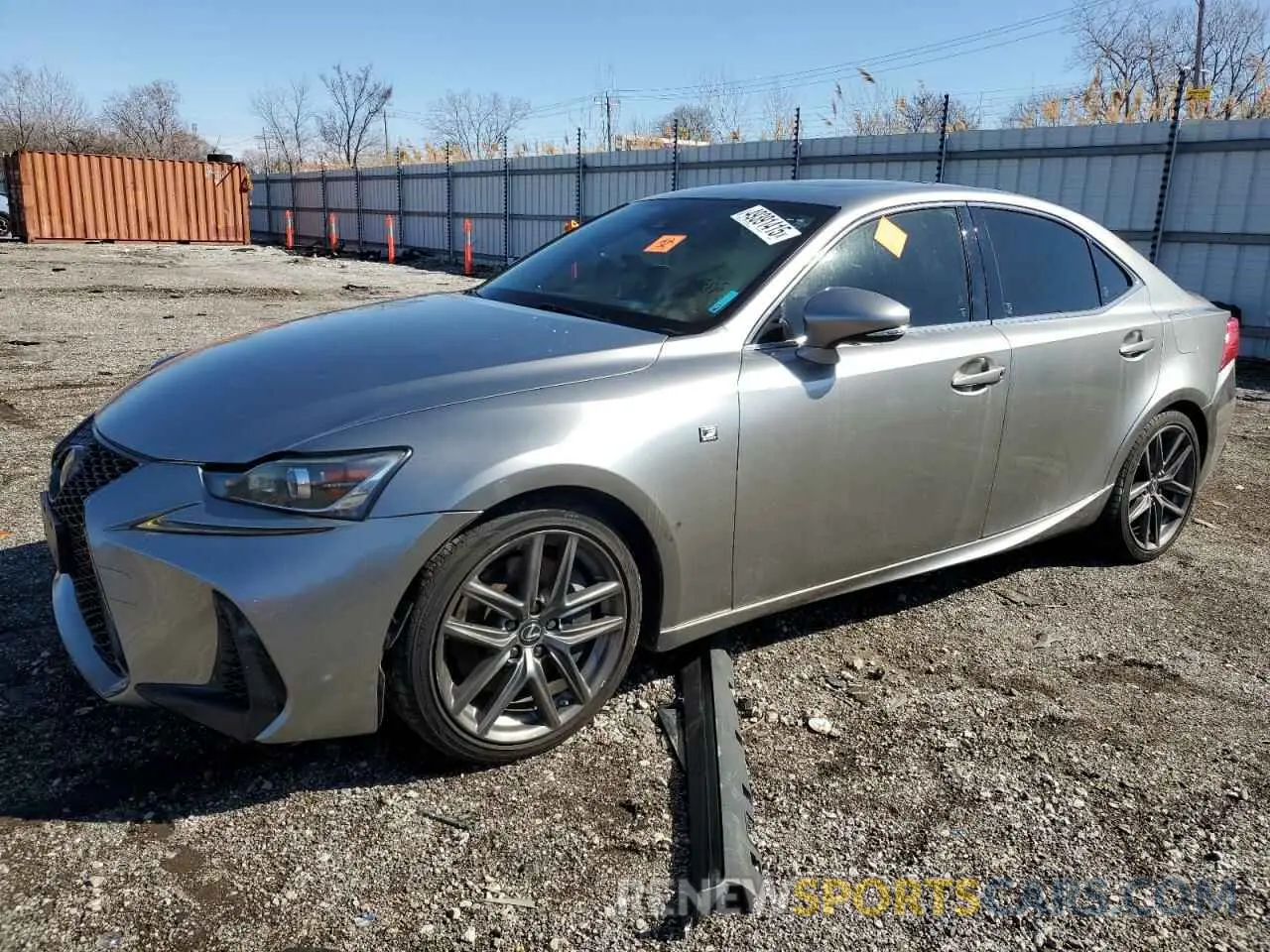 1 fotografías del automóvil dañado JTHC81D2XK5036032 LEXUS IS 2019