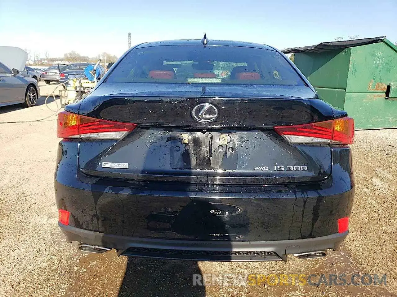6 fotografías del automóvil dañado JTHC81D2XK5039979 LEXUS IS 2019