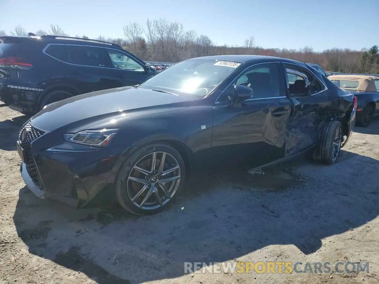 1 fotografías del automóvil dañado JTHCZ1D23K5016640 LEXUS IS 2019