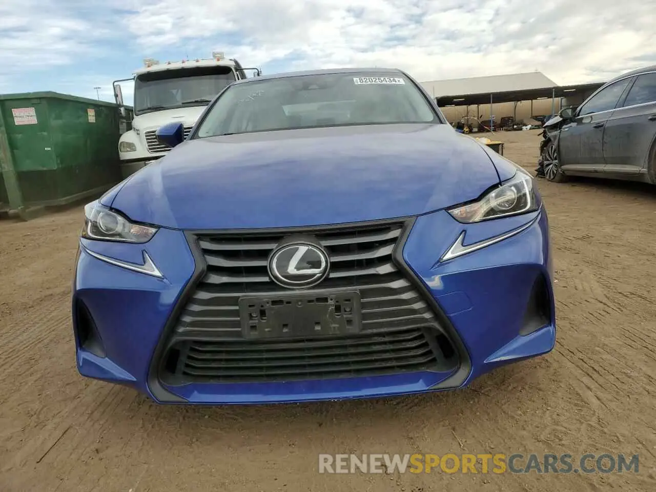 5 fotografías del automóvil dañado JTHA81F29L5041146 LEXUS IS 2020