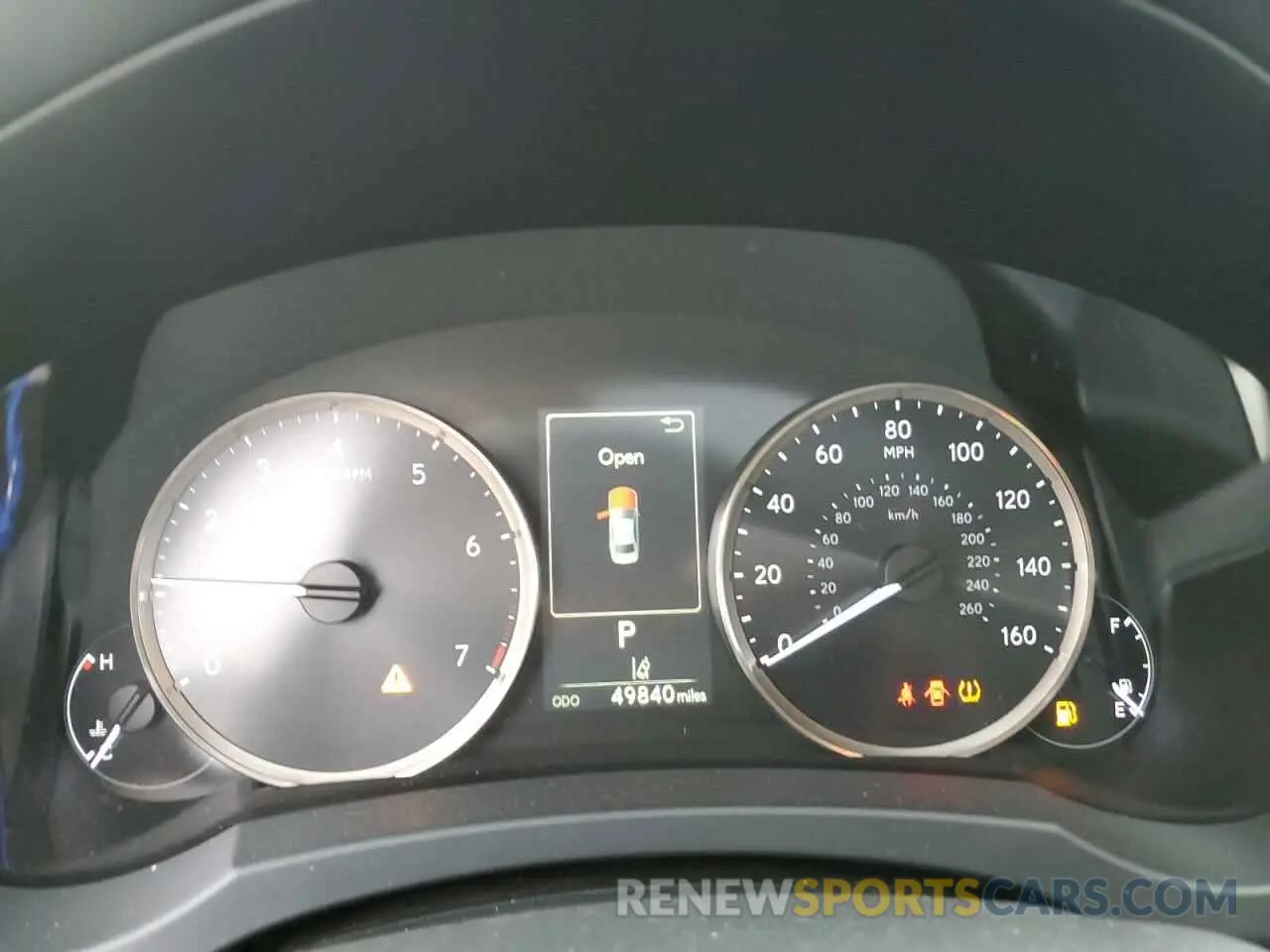 9 fotografías del automóvil dañado JTHA81F29L5041146 LEXUS IS 2020