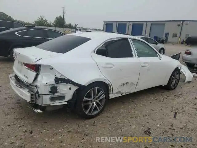 3 fotografías del automóvil dañado JTHAA1D20L5105050 LEXUS IS 2020