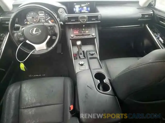 8 fotografías del automóvil dañado JTHAA1D20L5105050 LEXUS IS 2020