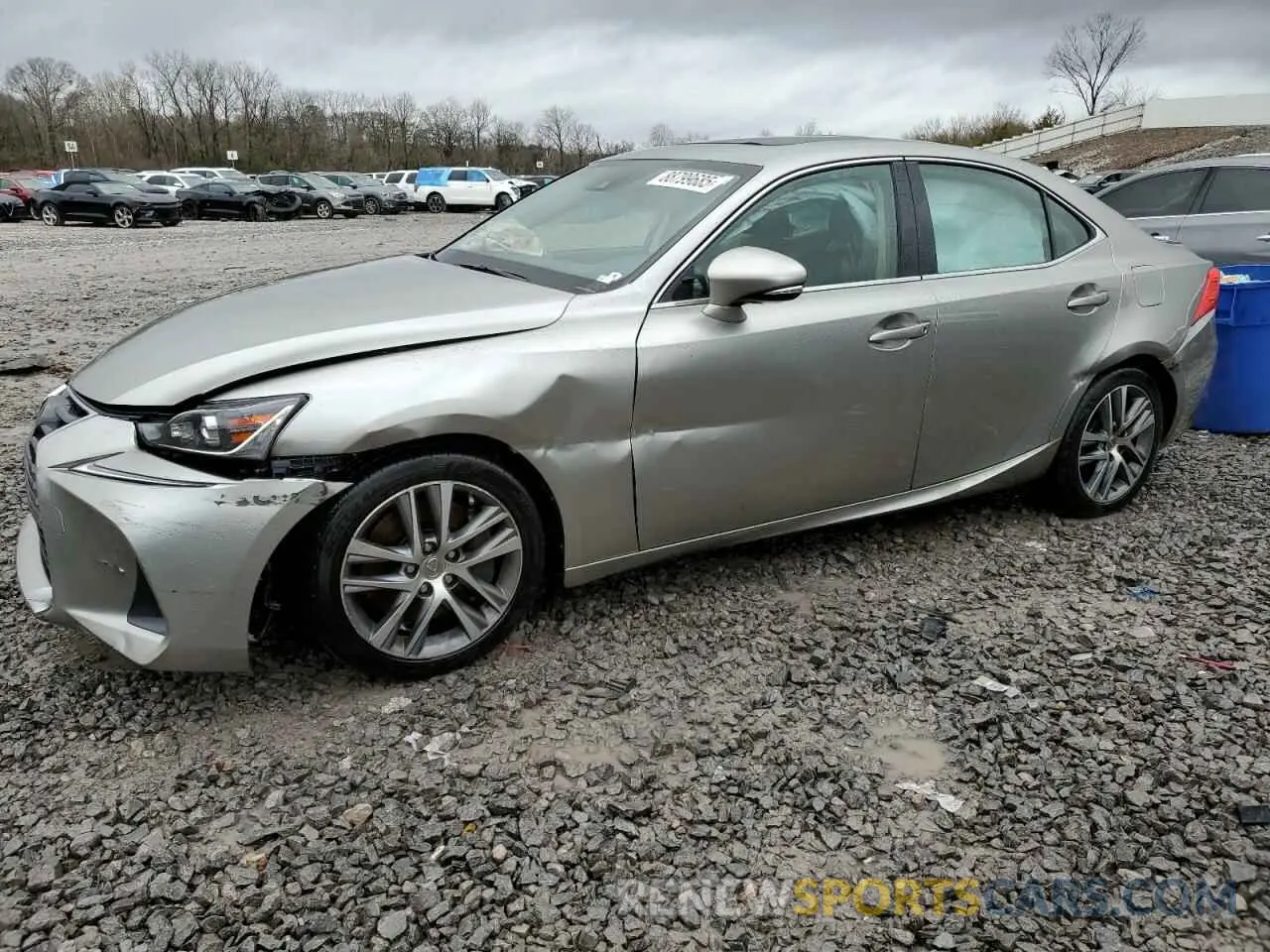 1 fotografías del automóvil dañado JTHAA1D26L5101343 LEXUS IS 2020