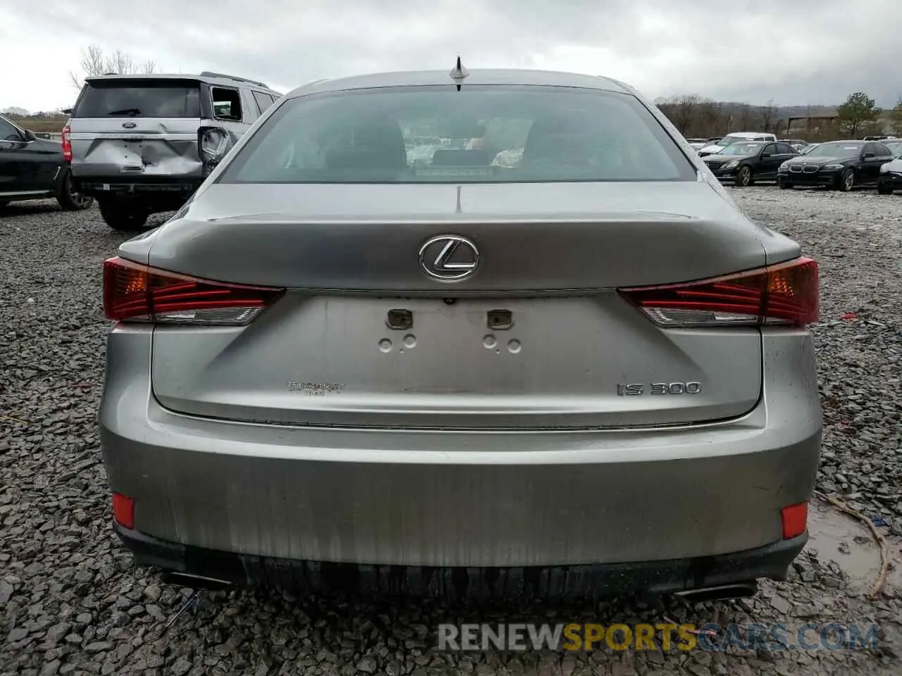 6 fotografías del automóvil dañado JTHAA1D26L5101343 LEXUS IS 2020