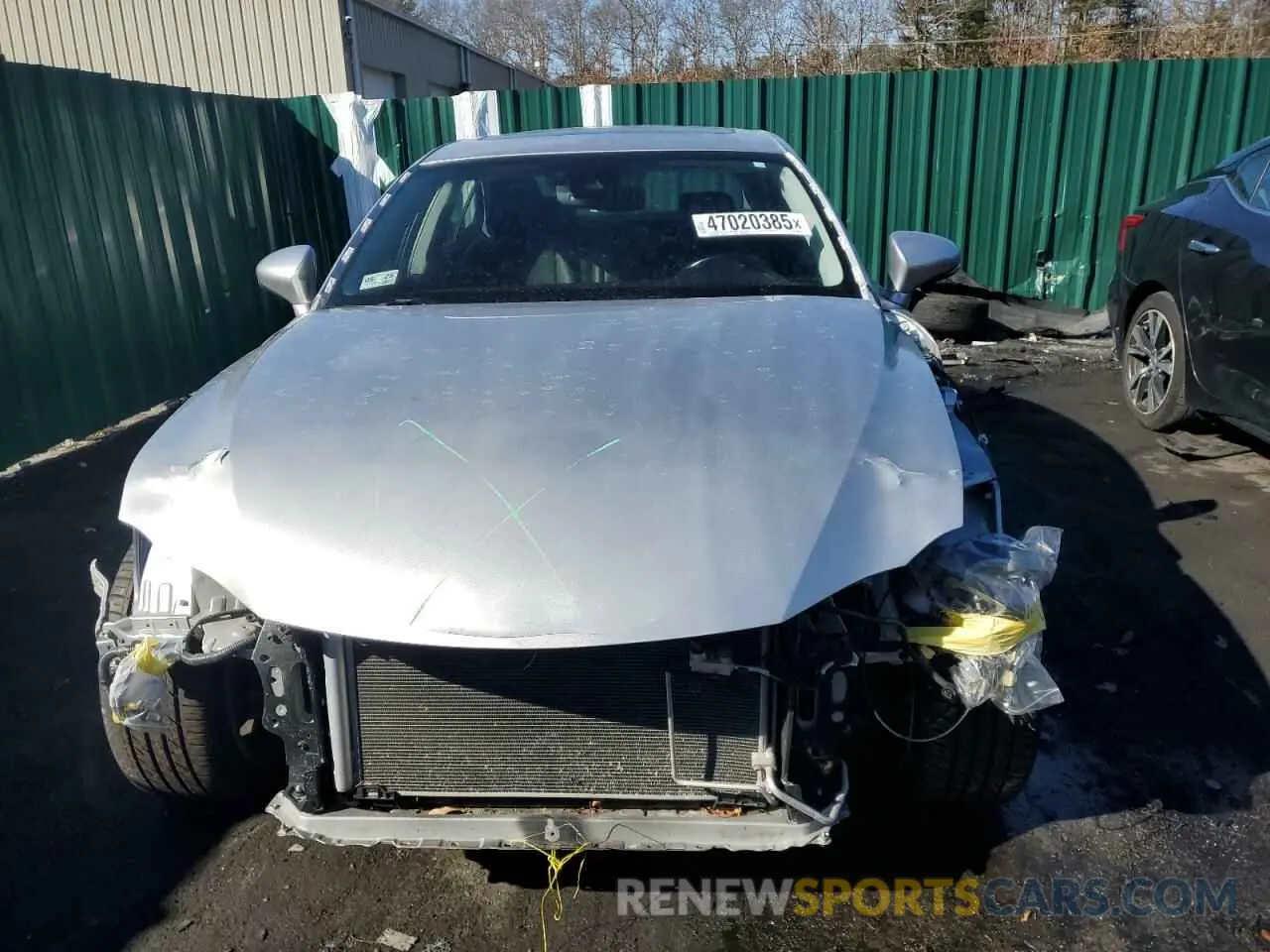5 fotografías del automóvil dañado JTHD81F20L5041484 LEXUS IS 2020