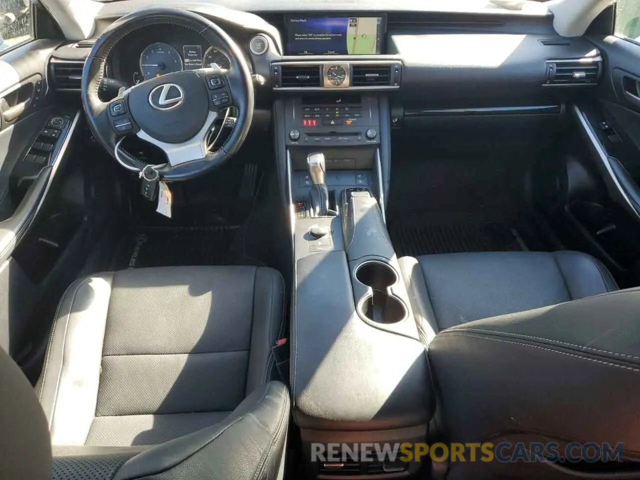 8 fotografías del automóvil dañado JTHD81F20L5041484 LEXUS IS 2020