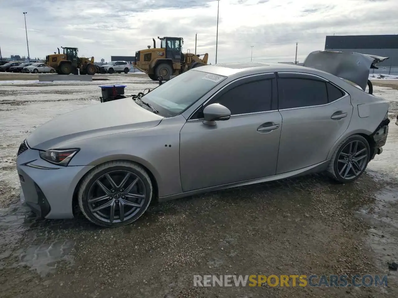 1 fotografías del automóvil dañado JTHD81F22L5040840 LEXUS IS 2020
