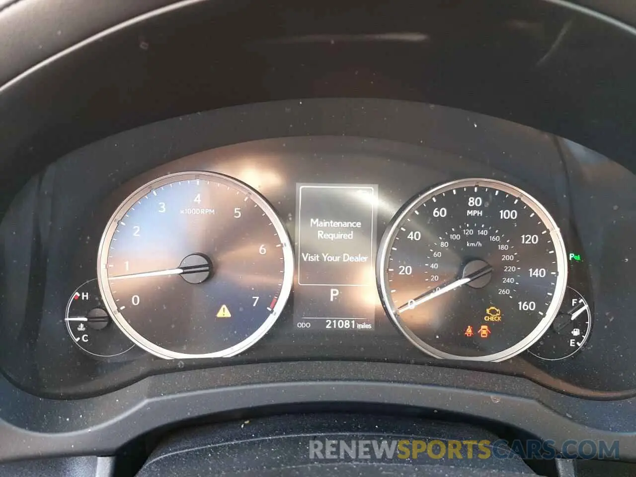 8 fotografías del automóvil dañado JTHD81F25L5043277 LEXUS IS 2020