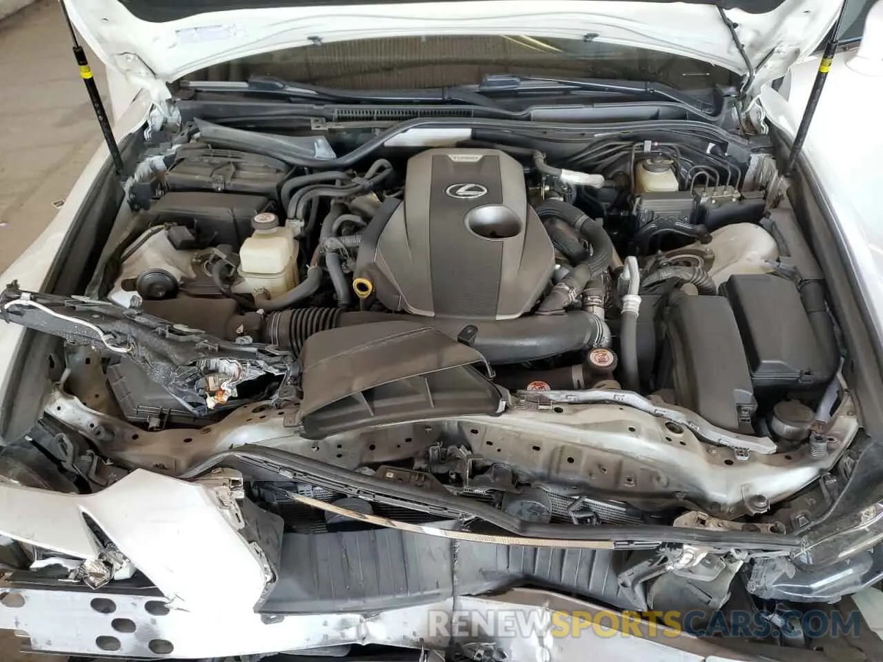 11 fotografías del automóvil dañado JTHDA1D28L5107769 LEXUS IS 2020