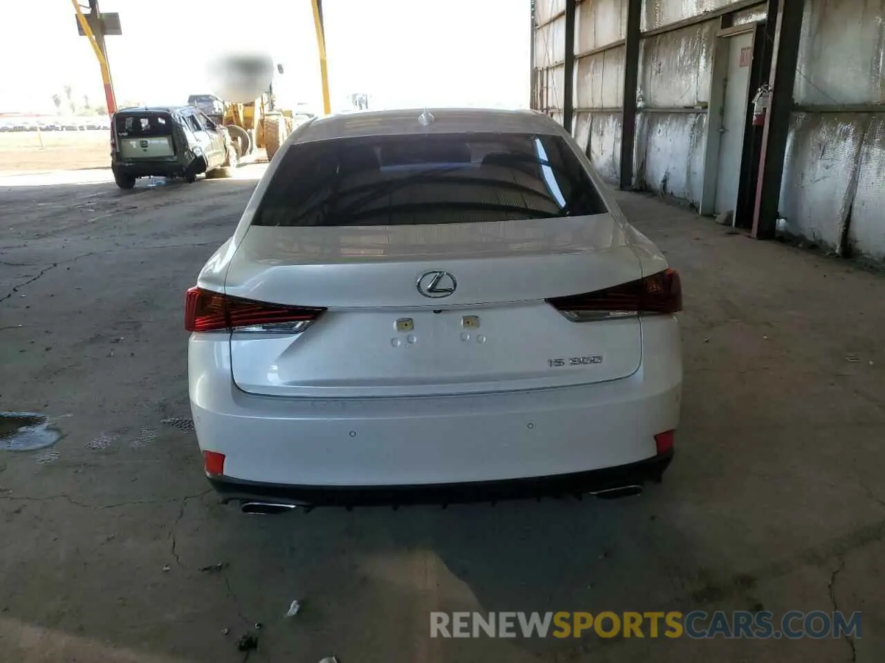 6 fotografías del automóvil dañado JTHDA1D28L5107769 LEXUS IS 2020
