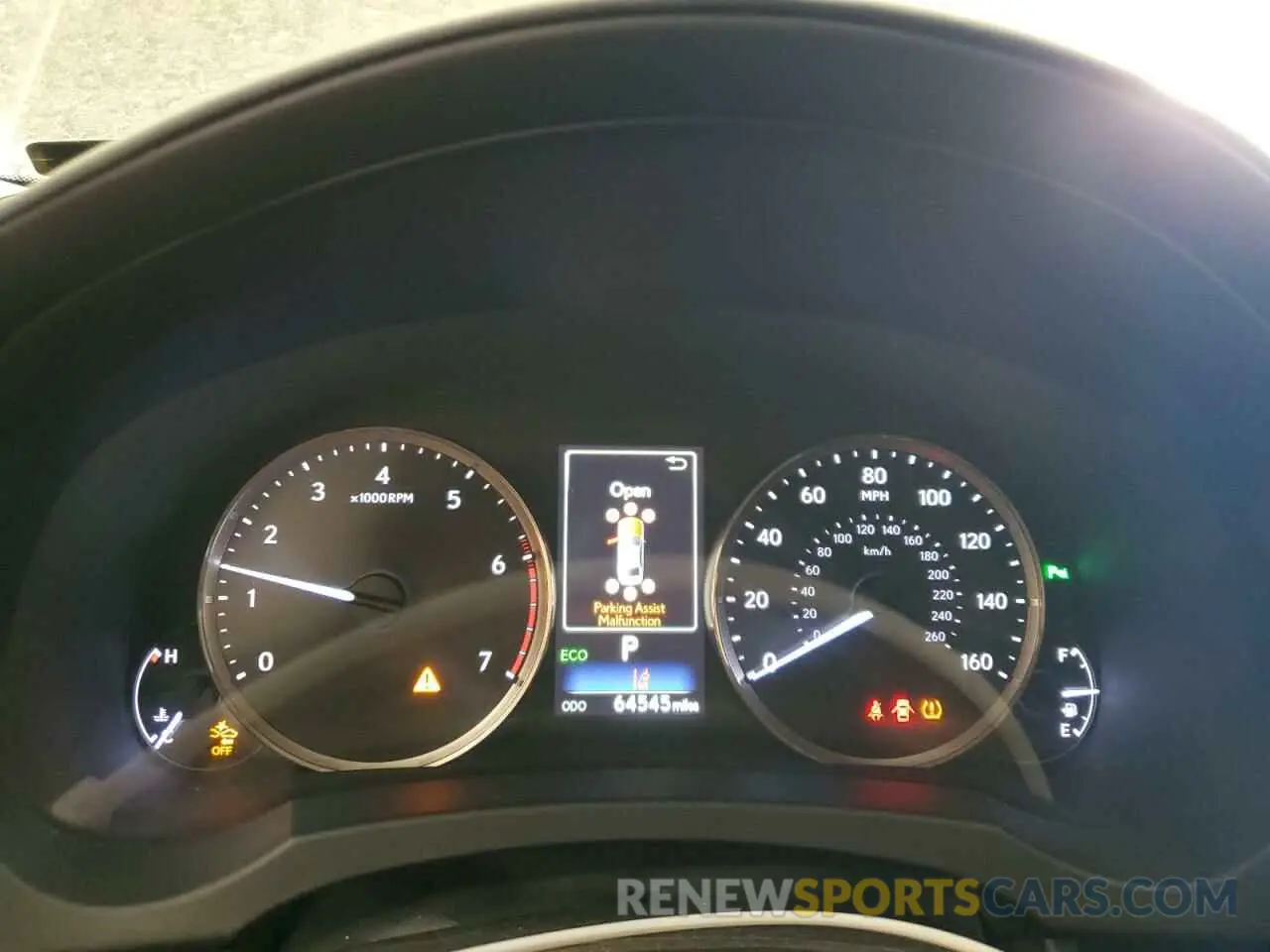 9 fotografías del automóvil dañado JTHDA1D2XL5107157 LEXUS IS 2020
