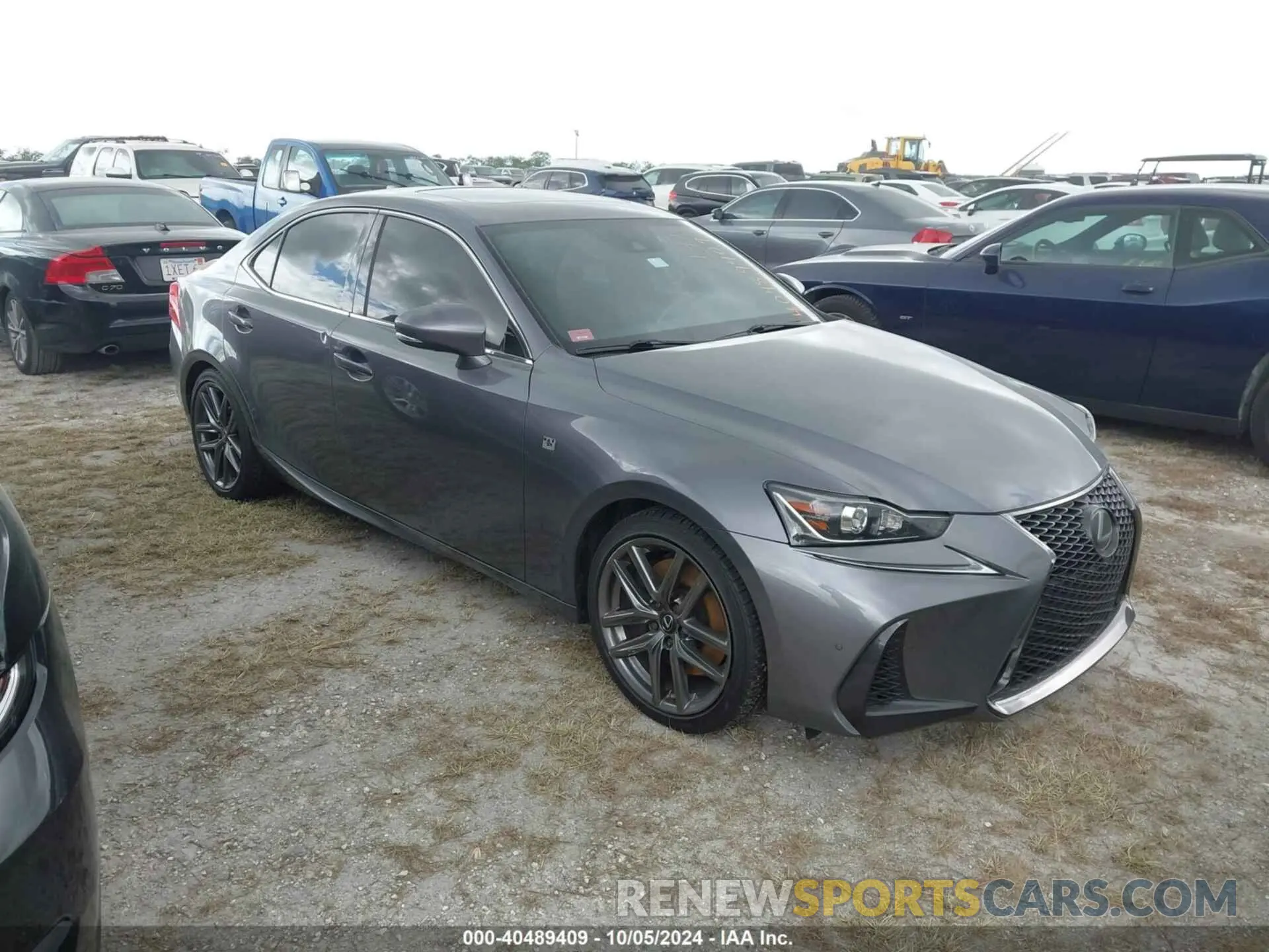 1 fotografías del automóvil dañado JTHG81F26L5041065 LEXUS IS 2020