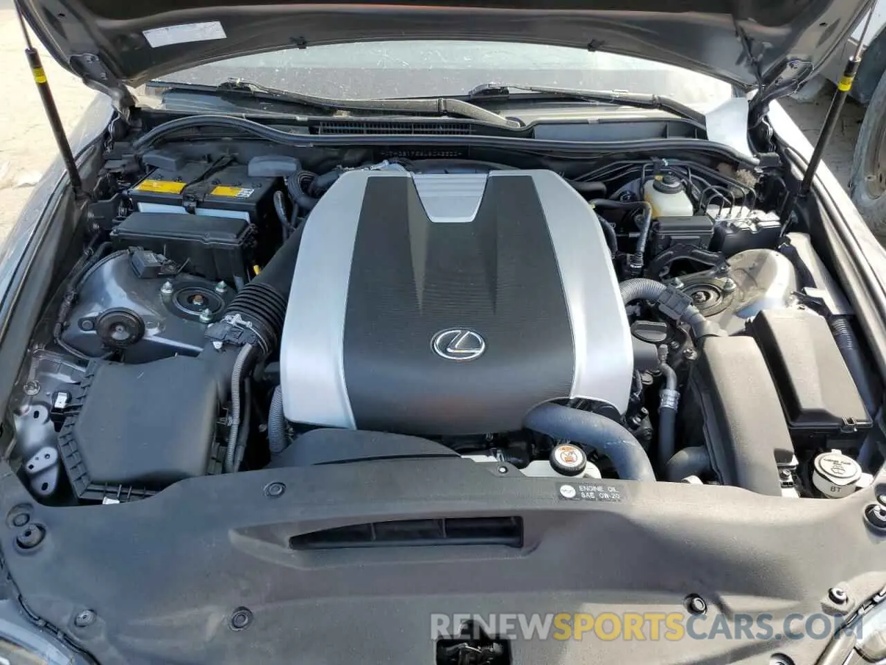 11 fotografías del automóvil dañado JTHG81F26L5042300 LEXUS IS 2020