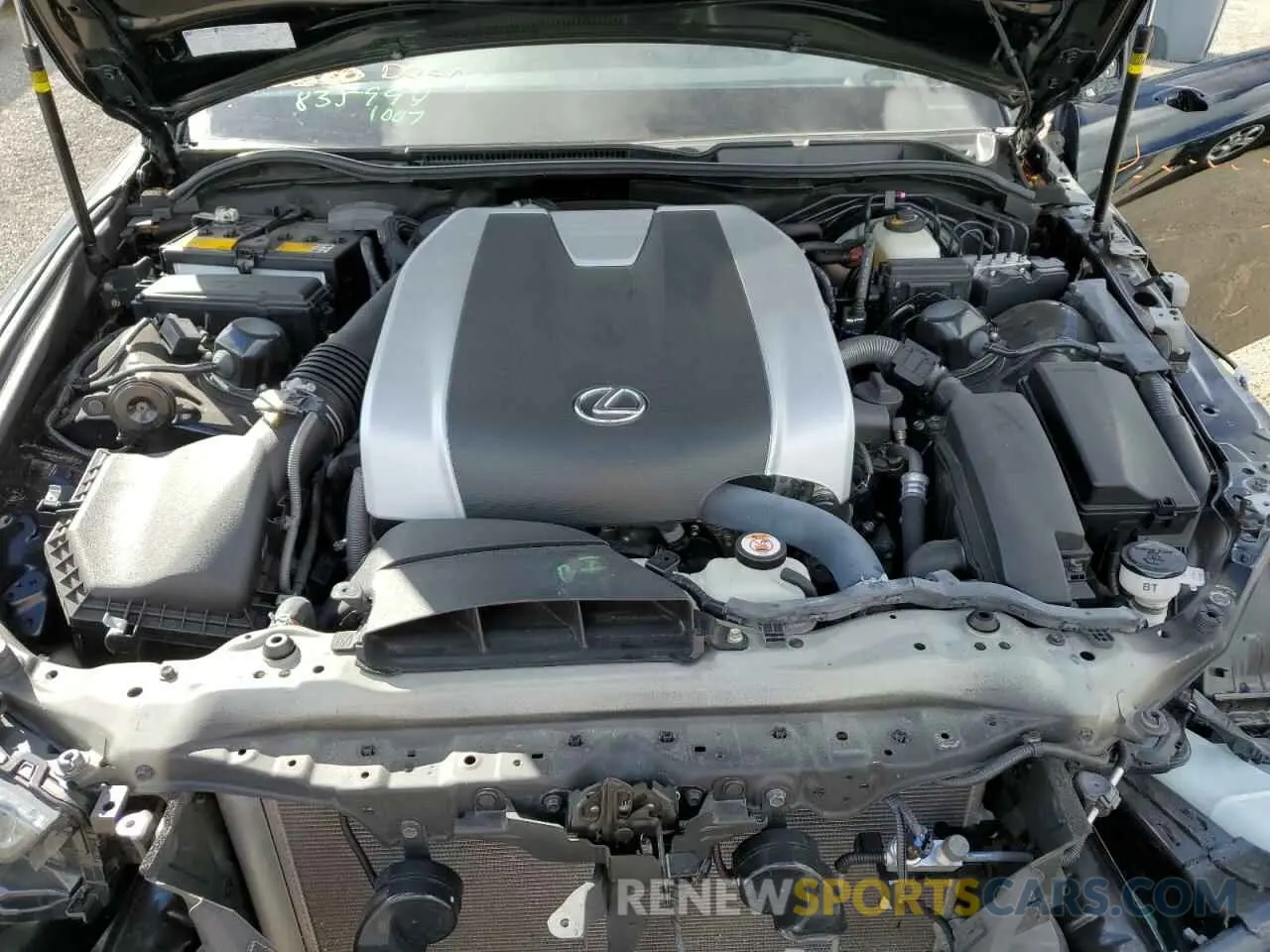 7 fotografías del automóvil dañado JTHGZ1B26L5036760 LEXUS IS 2020